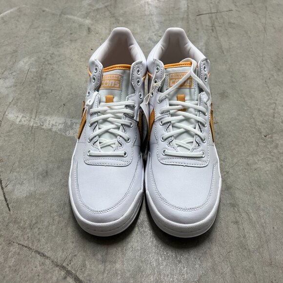 Converse Fastbreak Pro Mid Size 11.5 White Best Zest A10344C - New Damaged Box - Picture 4 of 7